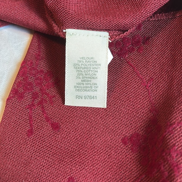 J.Jill S Stretch Patchwork Top - Picture 8 of 9